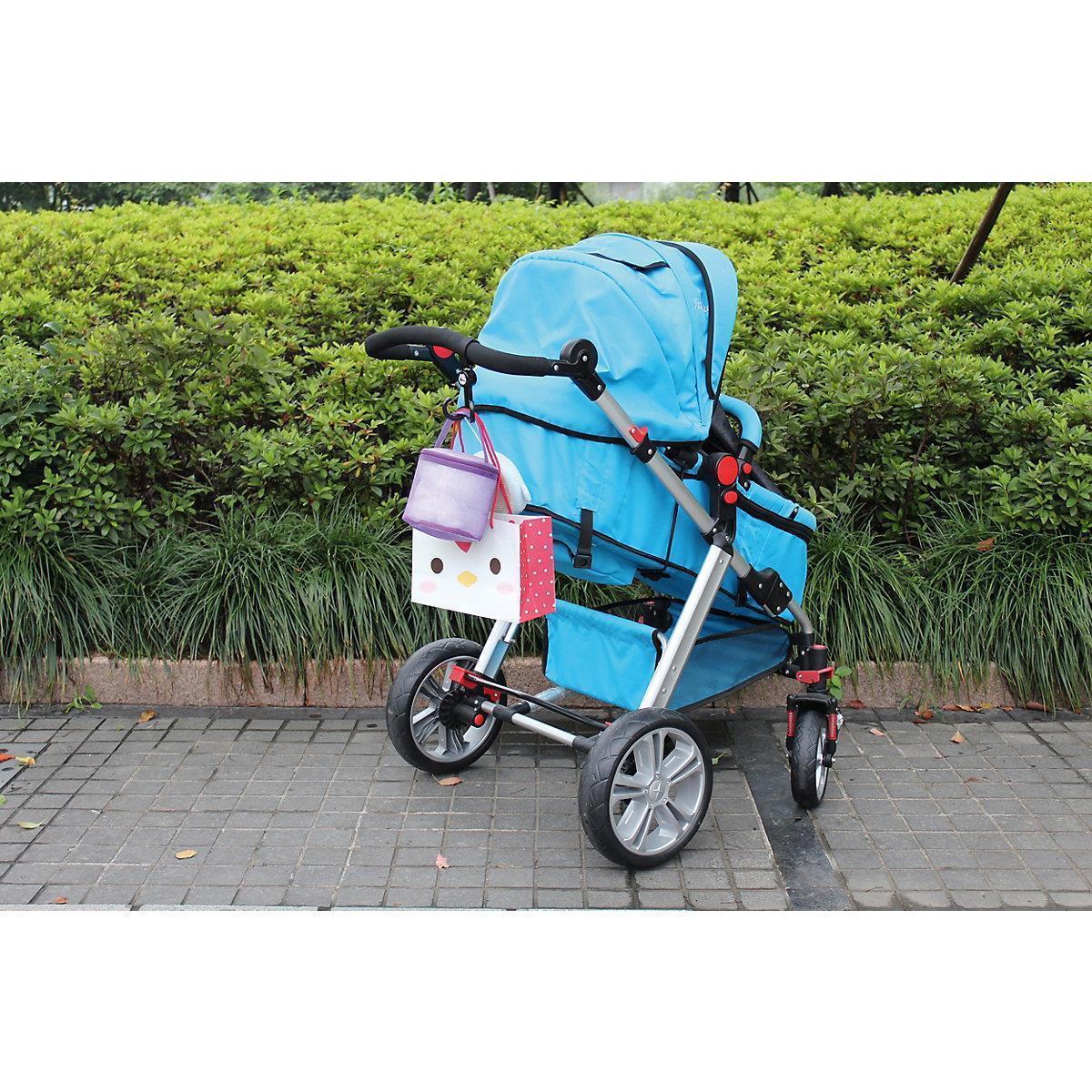 altabebe Befestigungshaken für Buggys & Kinderwagen Schwarz