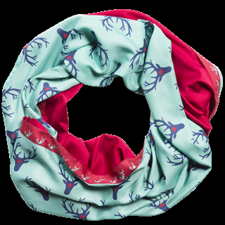 AiBi Känguru - Gr. 1 - Hirsch hell reversibel uni dunkelpink