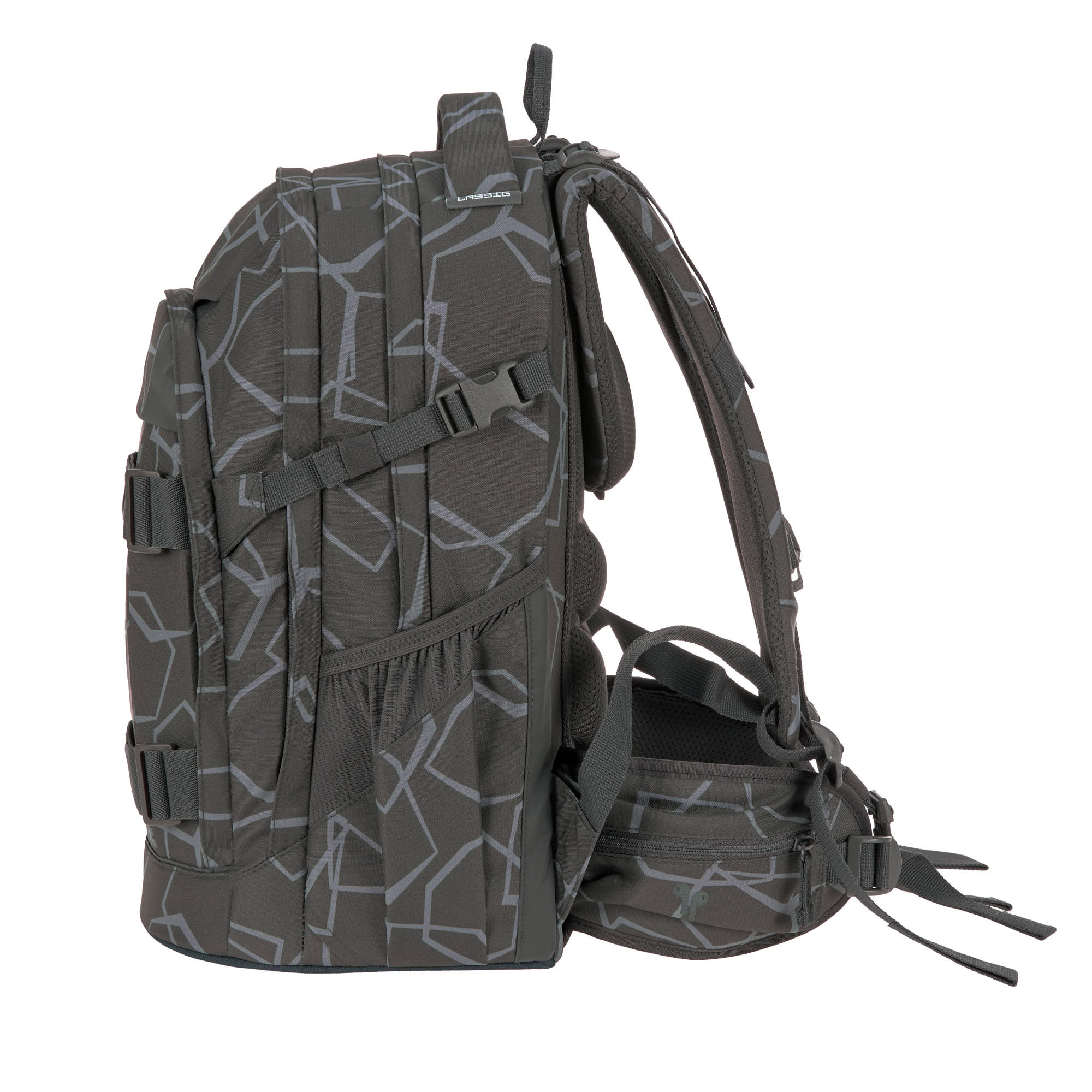 Lässig Schulrucksack BOLD Origin Edges Grau