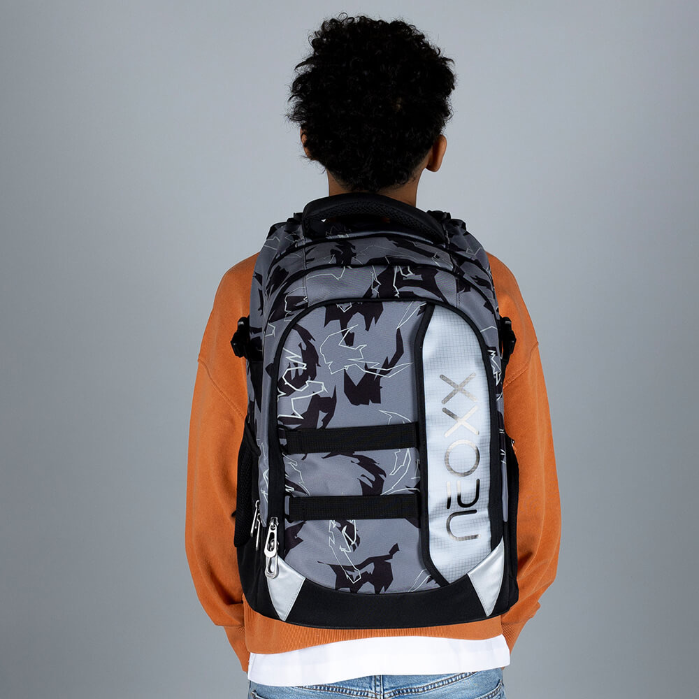 neoxx ACTIVE PRO Schulrucksack Dragon Thunder