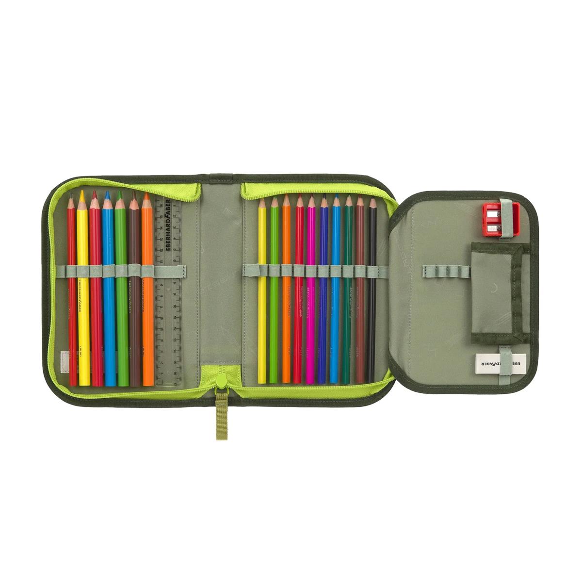 Lässig Schulranzen-Set Unique Light 2026 Jungel Grün