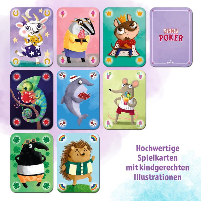 moses Spiele-Klassiker Kinderpoker