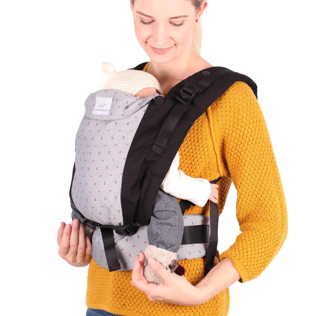 Schmusewolke FullBuckle Family - Grey Schmusewolke FullBuckle Family - Grey