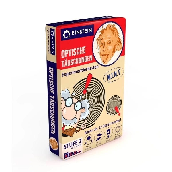 Fantasie4Kids Einstein Experimentierkasten Optische Täuschung