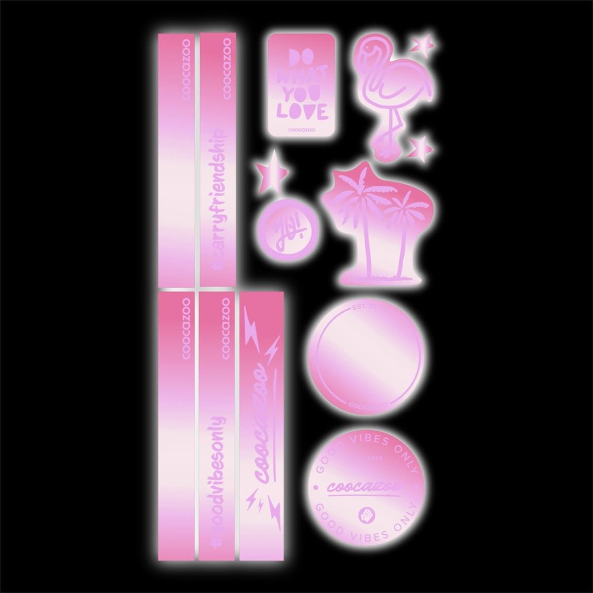 Coocazoo Reflektierendes Sticker-Set Berry