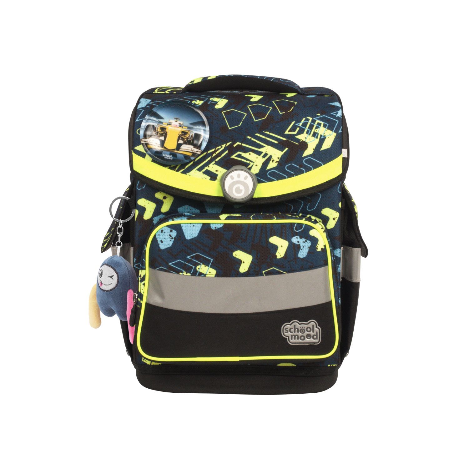 School-Mood Timeless Pro Schulranzen-Set 2025 7-tlg. Elias (Rennwagen) School-Mood Timeless Pro Schulranzen-Set 2025 7-tlg. Elias (Rennwagen)