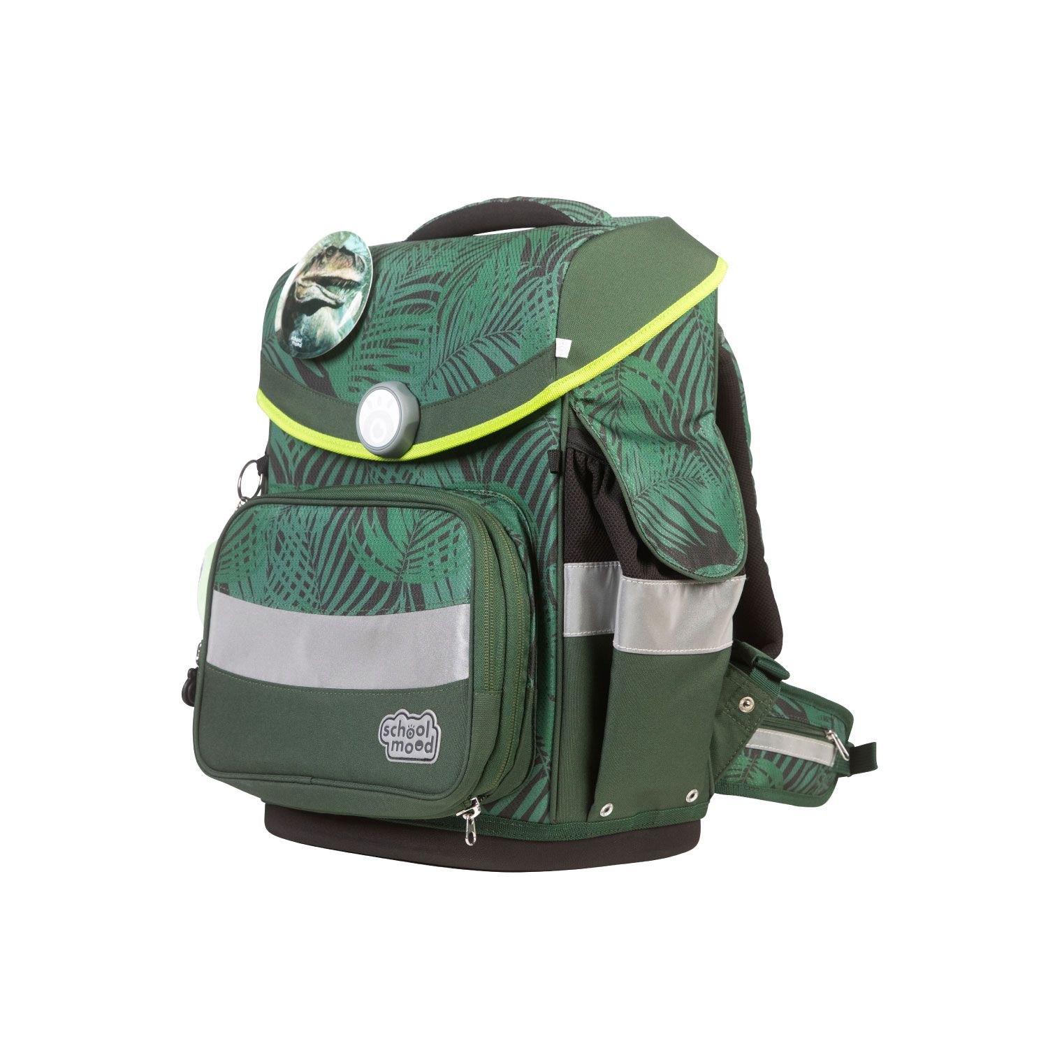 School-Mood Timeless Pro Schulranzen-Set 2025 7-tlg. Daniel (Dinosaurier) School-Mood Timeless Pro Schulranzen-Set 2025 7-tlg. Daniel (Dinosaurier)