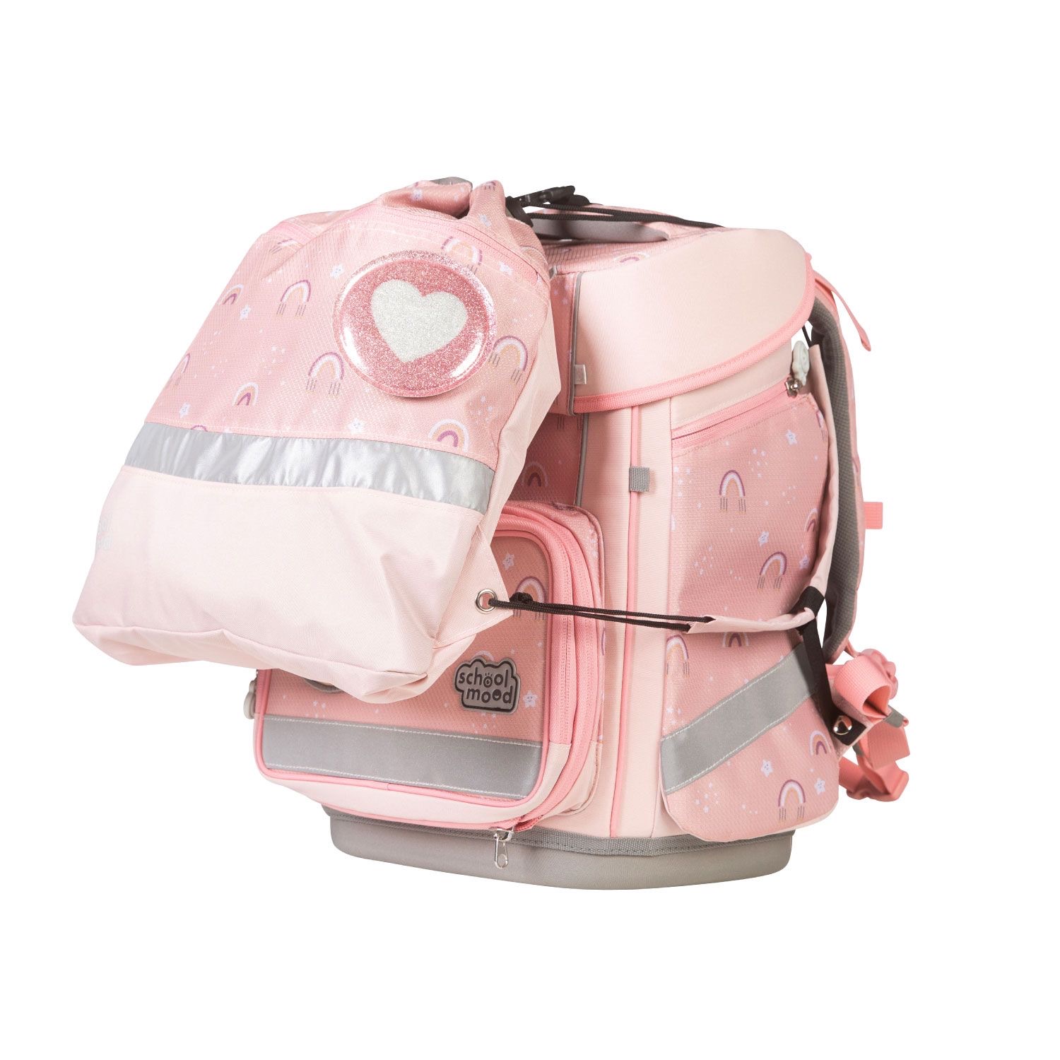 School-Mood Champion Maxx Pro 7-tlg. Schulranzenset Rainbow School-Mood Champion Maxx Pro 7-tlg. Schulranzenset Rainbow