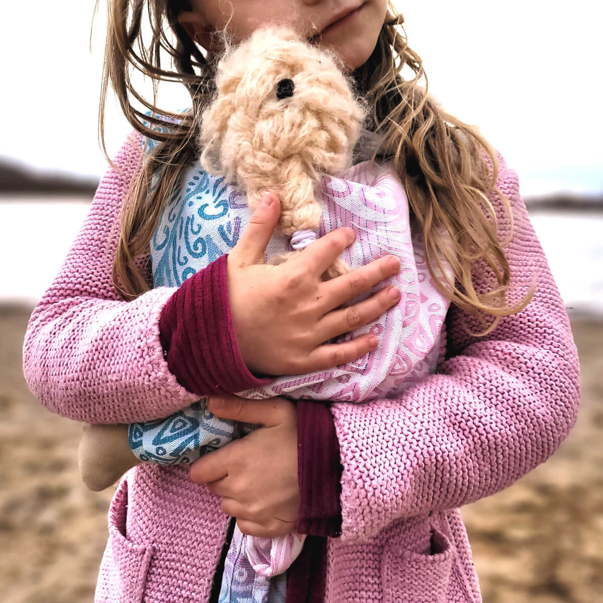 Hoppediz Puppentrage Jaipur creme Hoppediz Puppentrage Jaipur creme