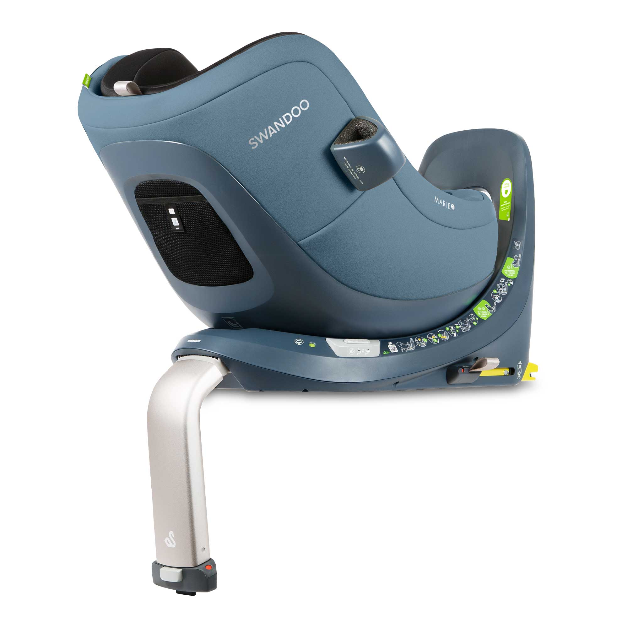SWANDOO MARIE 5.0 i-Size Reboarder (40 – 105 cm/ 0 – 18 kg) 0+/1 Blueberry SWANDOO MARIE 5.0 i-Size Reboarder (40 – 105 cm/ 0 – 18 kg) 0+/1 Blueberry