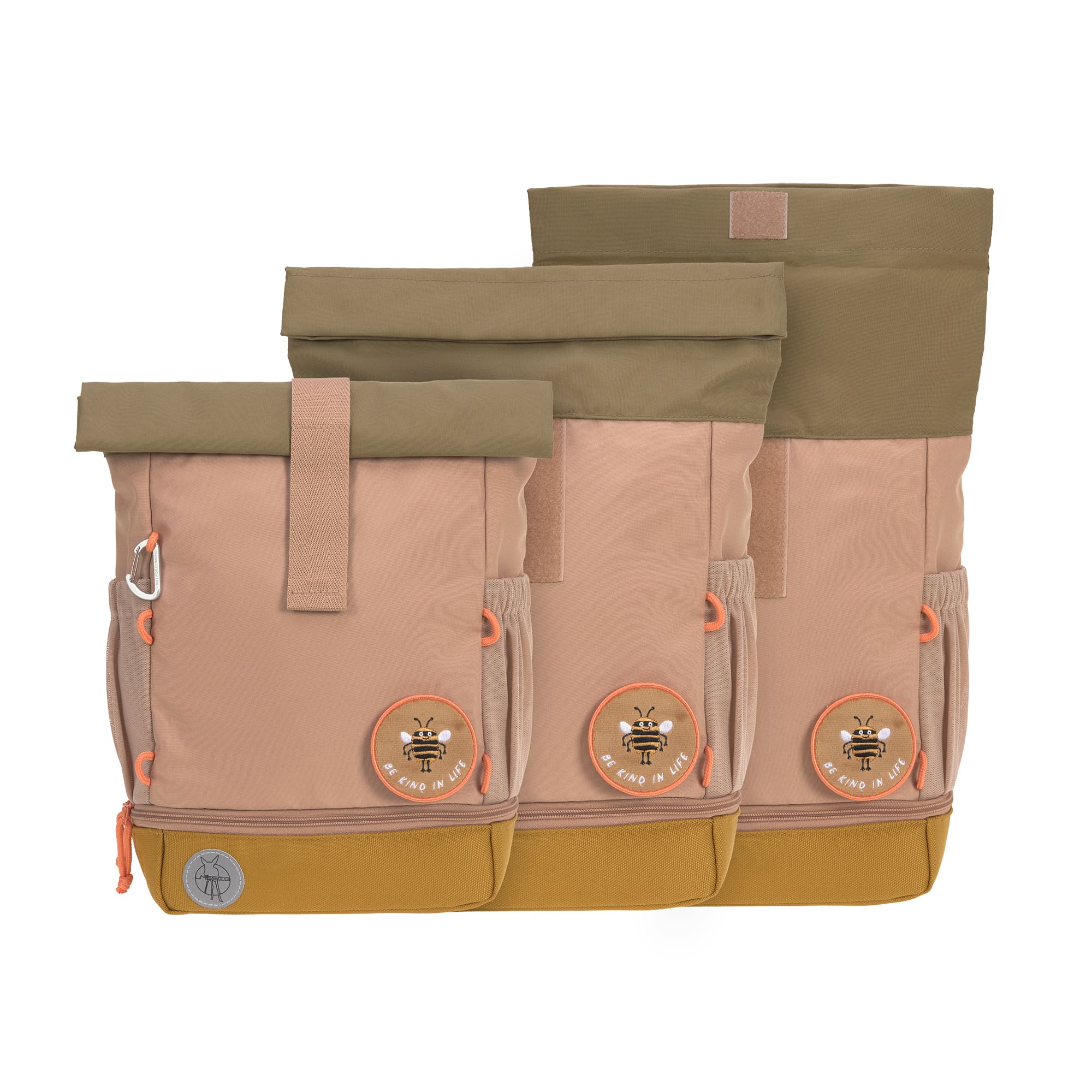 Lässig Kindergartenrucksack Rolltop Nature- Braun Lässig Kindergartenrucksack Rolltop Nature- Braun