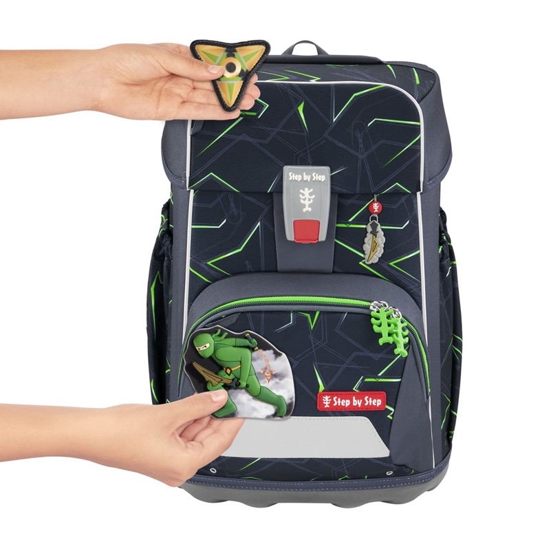 Step by Step Giant Schulranzen-Set 5-tlg. Ninja Kimo