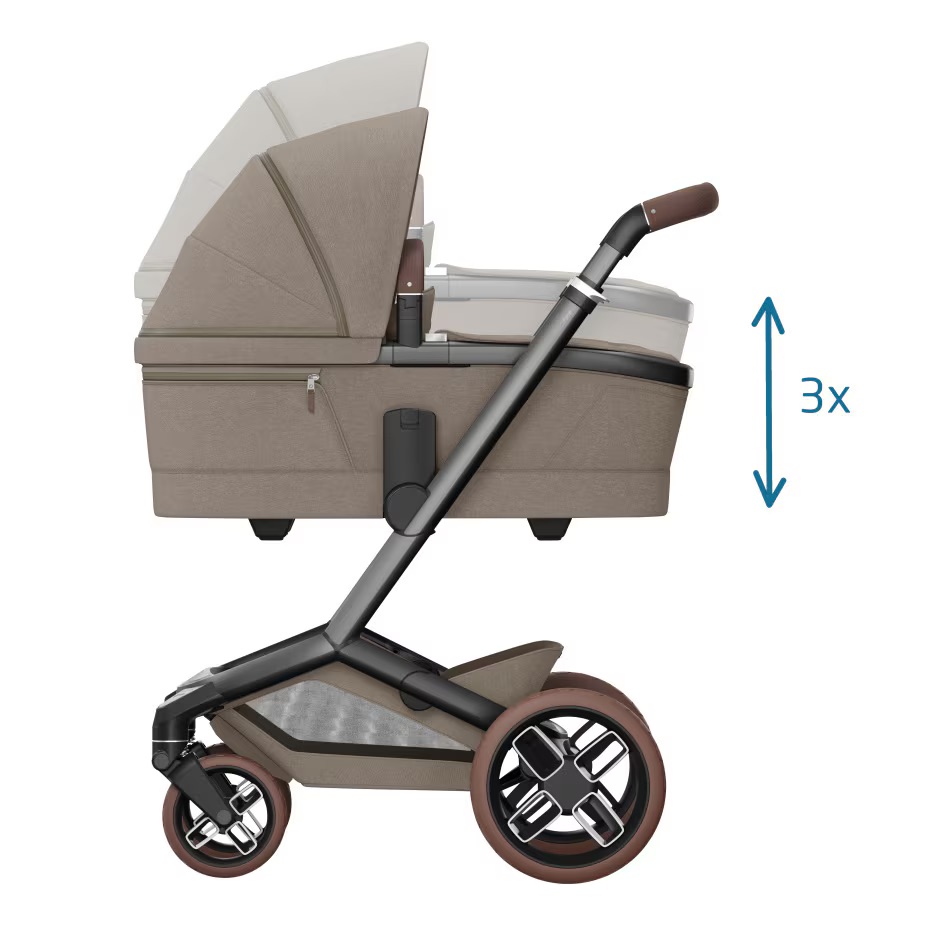 Maxi-Cosi Fame Kinderwagen-Set Twillic Truffle