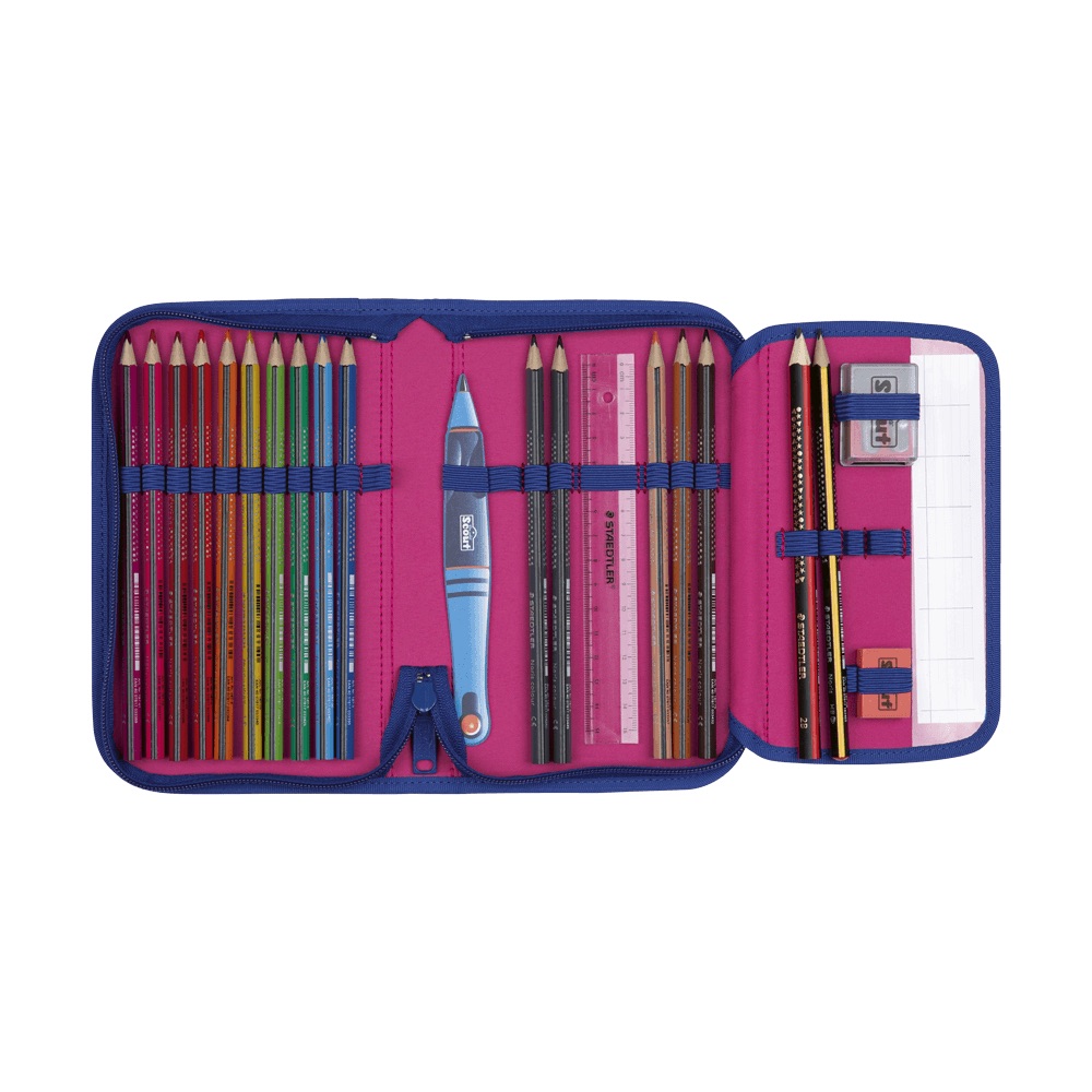 Scout Micro Schulranzen-Set 4-tlg. LED Sparkling Dream