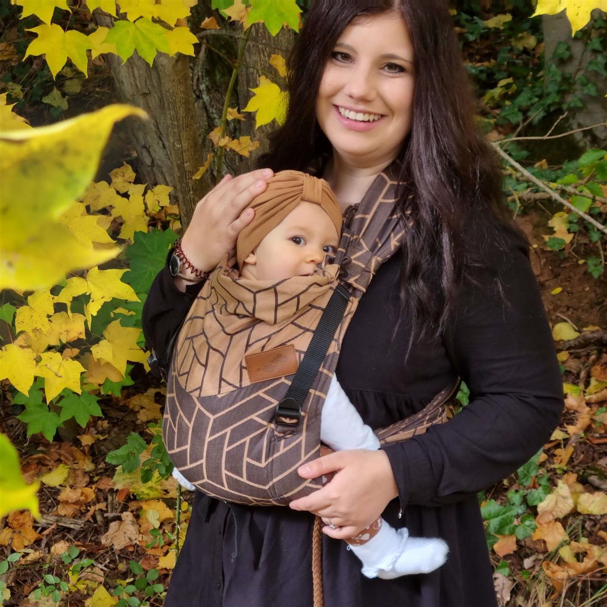 Schmusewolke Halfbuckle Graphic Copper Modal Schmusewolke Halfbuckle Graphic Copper Modal