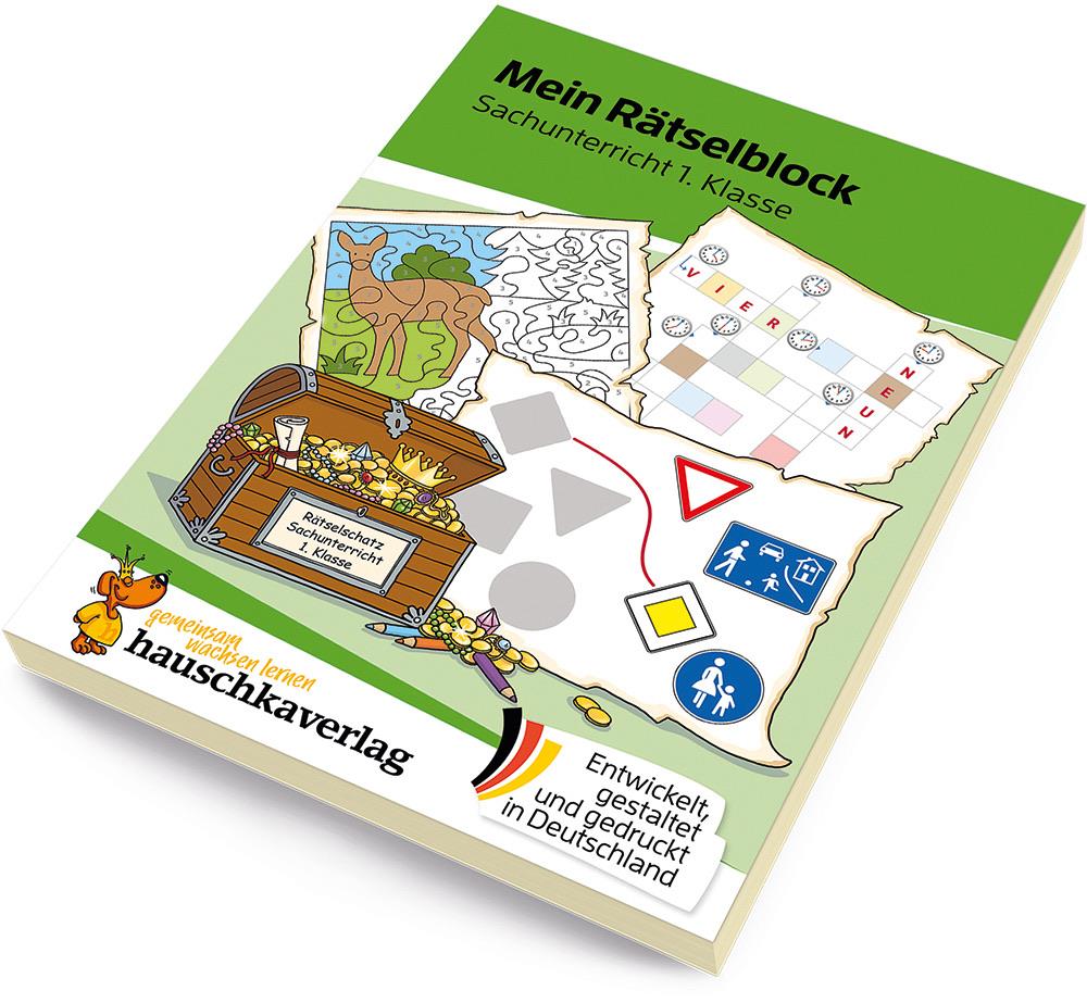 Hauschkaverlag Mein Rätselblock Sachkundeunterricht Klasse 1