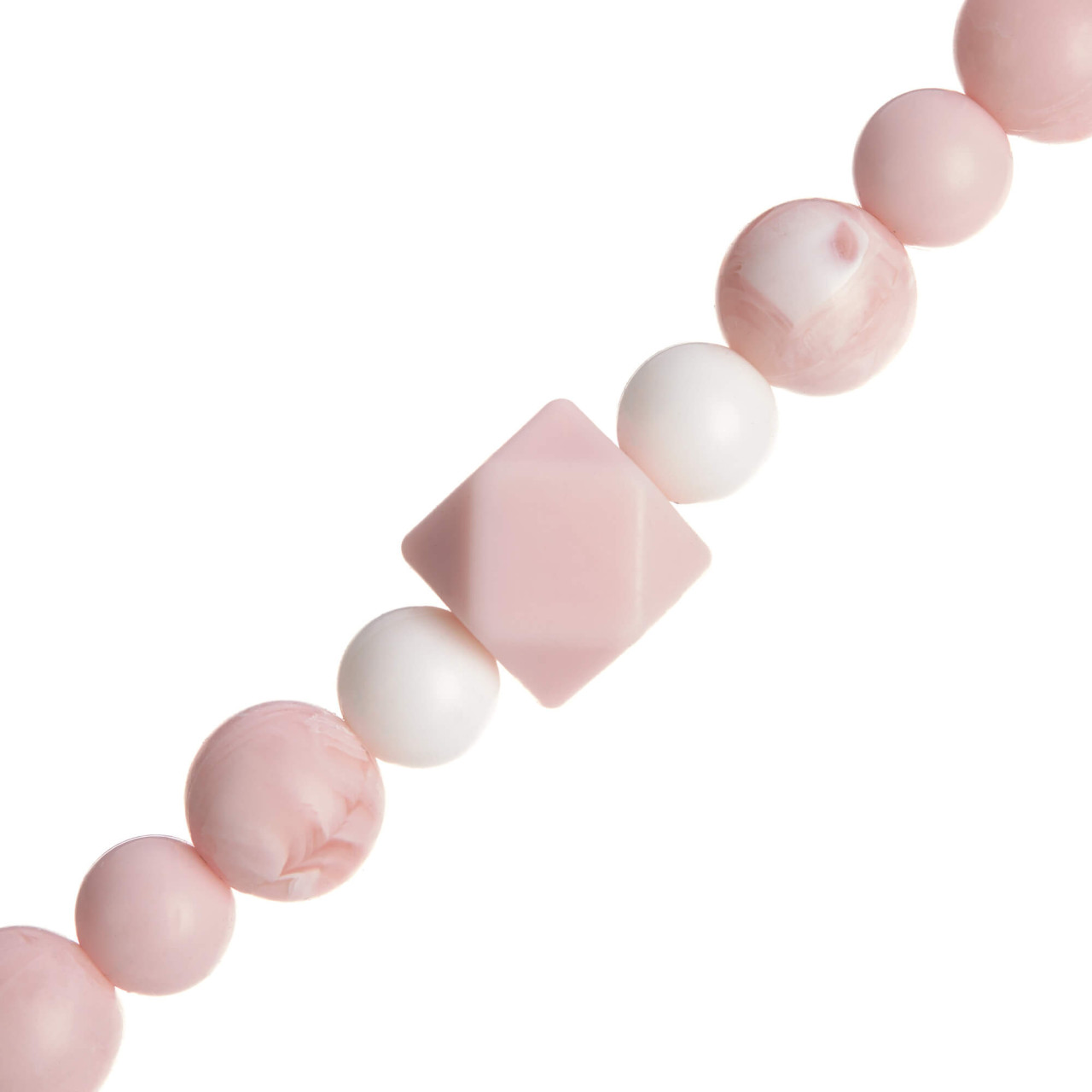 Lässig Schnullerkette - Little Chums Maus Rosa