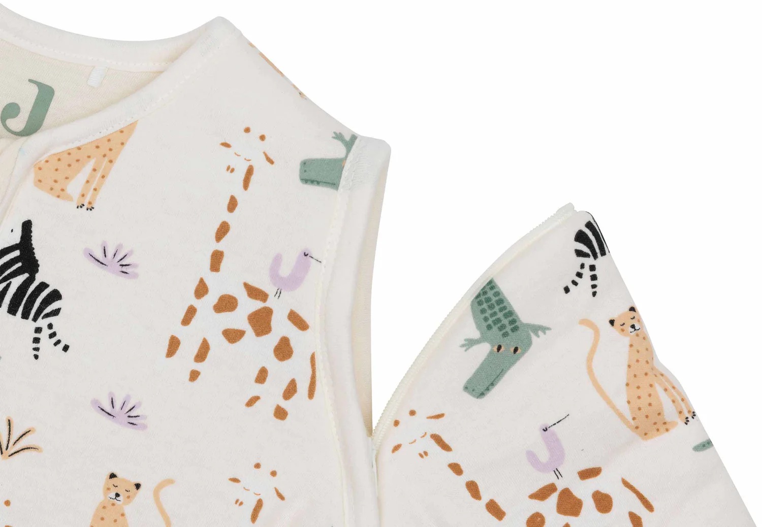 Jollein Schlafsack mit abnehmbaren Ärmeln 70cm Jungle Jambo Jollein Schlafsack mit abnehmbaren Ärmeln 90cm Jungle Jambo