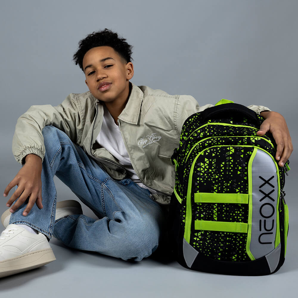 neoxx ACTIVE PRO Schulrucksack Code Breaker