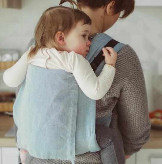 Didymos Tragehilfe DidyGo Onbuhimo - ozean: Naturweiß - Ozeanblau