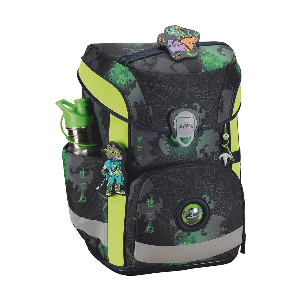 Der Die Das Schulranzen-Set Ergoflex Easy Funny Fighter