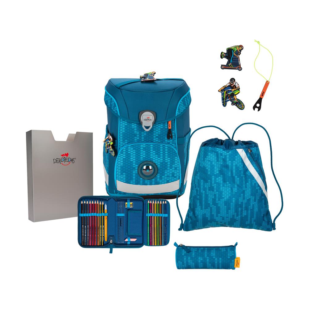 Der Die Das Schulranzen-Set Ergoflex Easy Trendsport