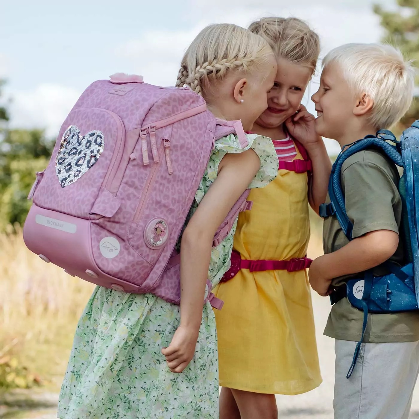 Beckmann Schulrucksack-Set Active Air FLX 6-teilig Furry Beckmann Schulrucksack-Set Active Air FLX 6-teilig Furry