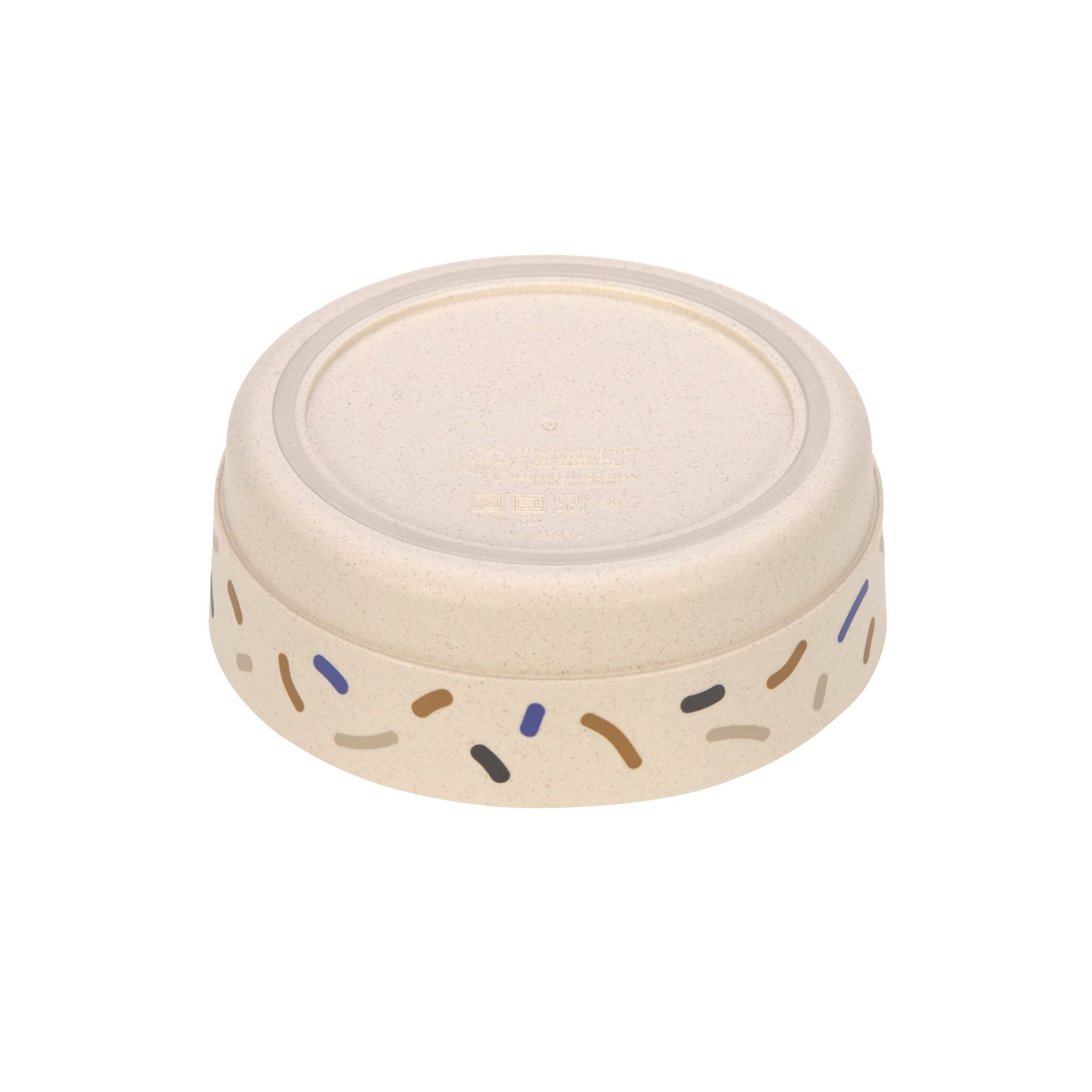 Lässig Kindergeschirr Set (Teller - Schüssel - Becher - Löffel) Little Mateys Royal Blau