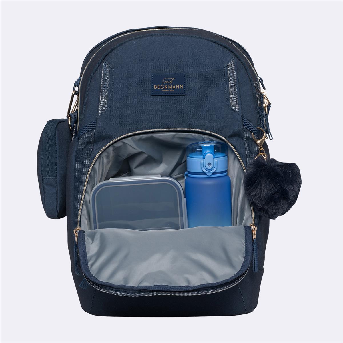 Beckmann Sport Air Schulrucksack Blue Gold