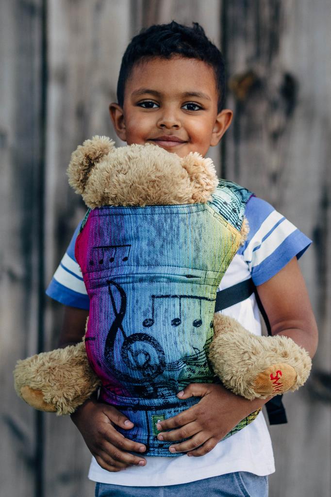 Lenny Lamb Puppentragehilfe Symphony Rainbow Dark Lenny Lamb Puppentragehilfe Symphony Rainbow Dark