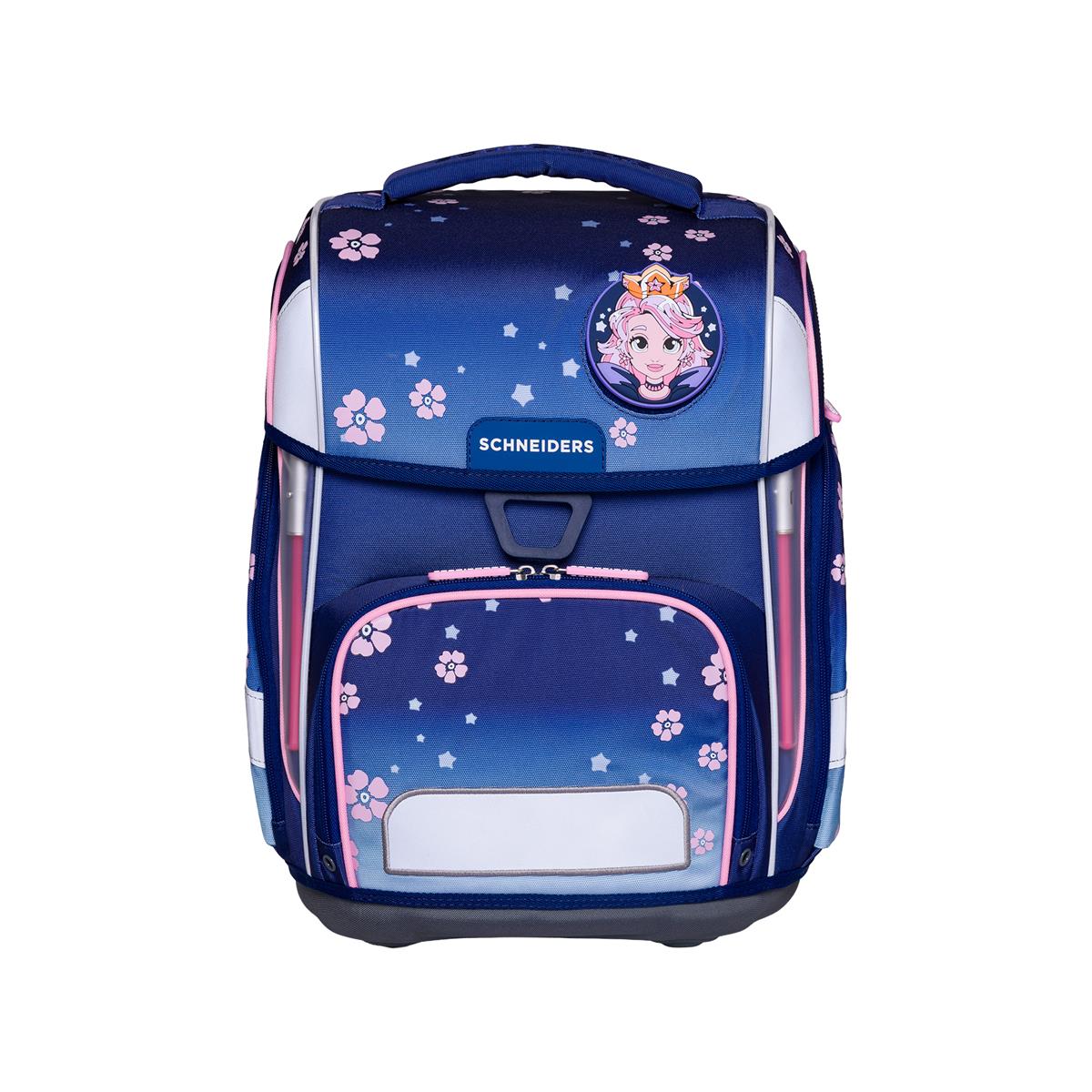 Schneiders Ergolite Schulranzen-Set 9-tlg. Blue Bloom