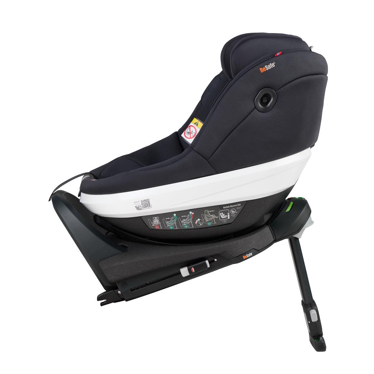 BeSafe Beyond 180 Reboarder Black Soft Beeze BeSafe Beyond 180 Reboarder Black Soft Beeze