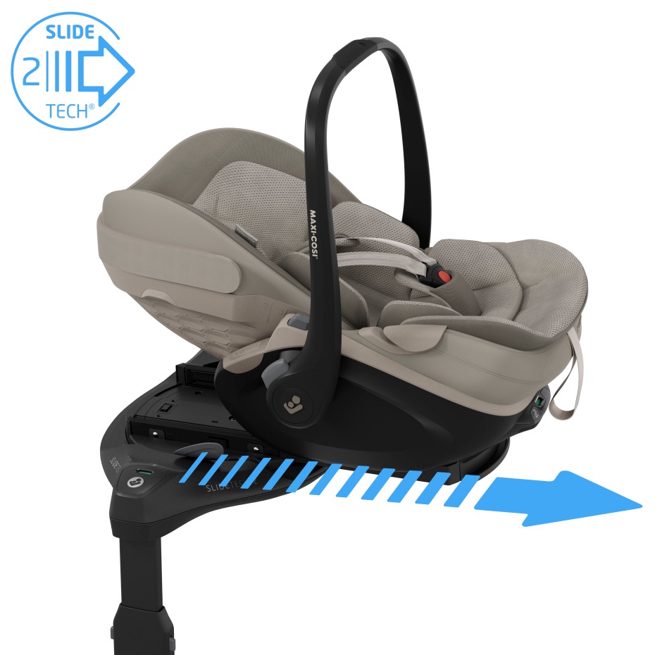 Maxi-Cosi Pebble 360 Slide Pro 2.0 (40 – 87 cm/ 0 – 13 kg) Sapphire Sand