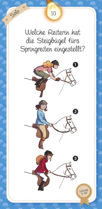 moses Das Quiz der Pferde und Ponys 100 Karten, ein Antwortbüchlein