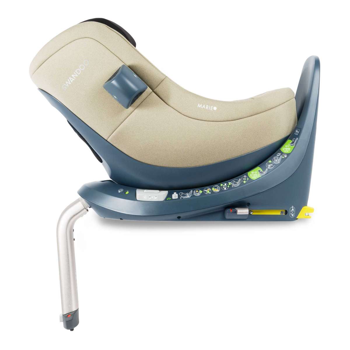 SWANDOO MARIE 5.0 i-Size Reboarder (40 – 105 cm/ 0 – 18 kg) 0+/1 Alfalfa SWANDOO MARIE 5.0 i-Size Reboarder (40 – 105 cm/ 0 – 18 kg) 0+/1 Alfalfa