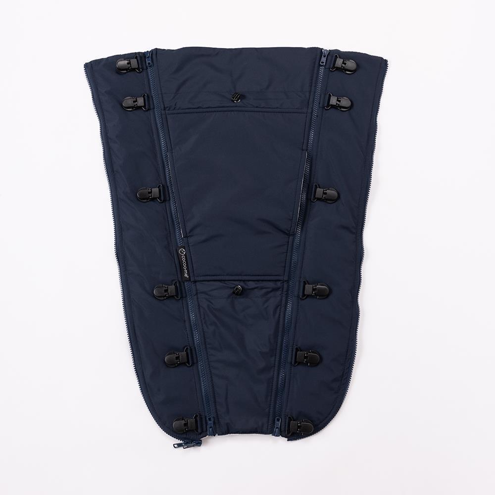 cocoo·me® Allrounder Hybrid 4IN1 Fusssack schwarz (Noir)