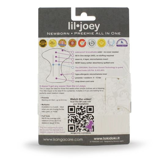 Kanga Care - Stoffwindeln Lil Joey 2 Stück - Kanga Care - Lil Joey - DragonFly 2pk