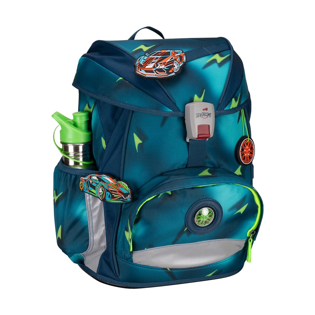 Der Die Das Schulranzen-Set Ergoflex 2025 5 tlg. Magic Light