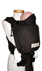 Storchenwiege BabyCarrier SLIM choco