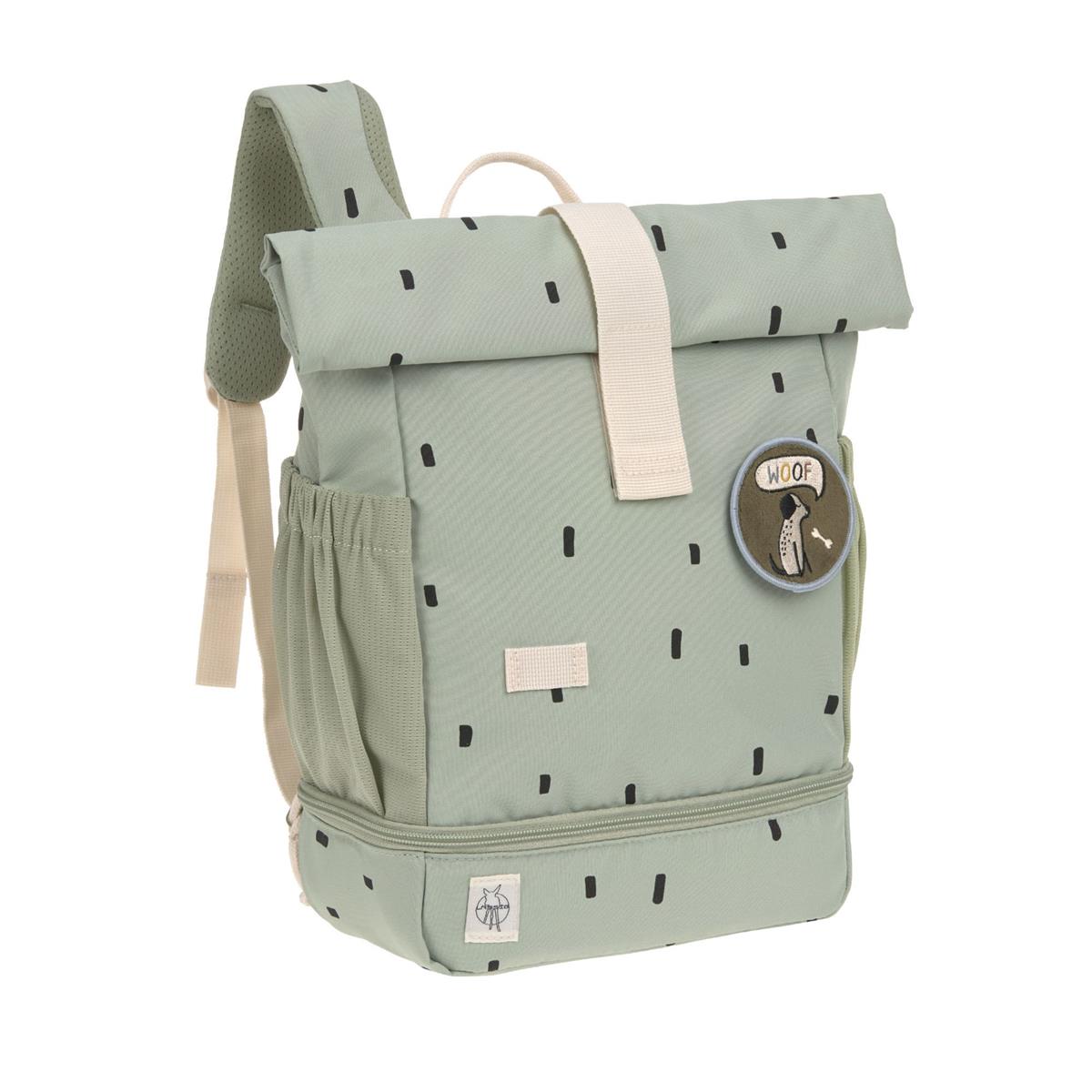 1203037581_1H9crADVbjgM9J.jpg Lässig Kindergartenrucksack Rolltop Happy Prints, Oliv