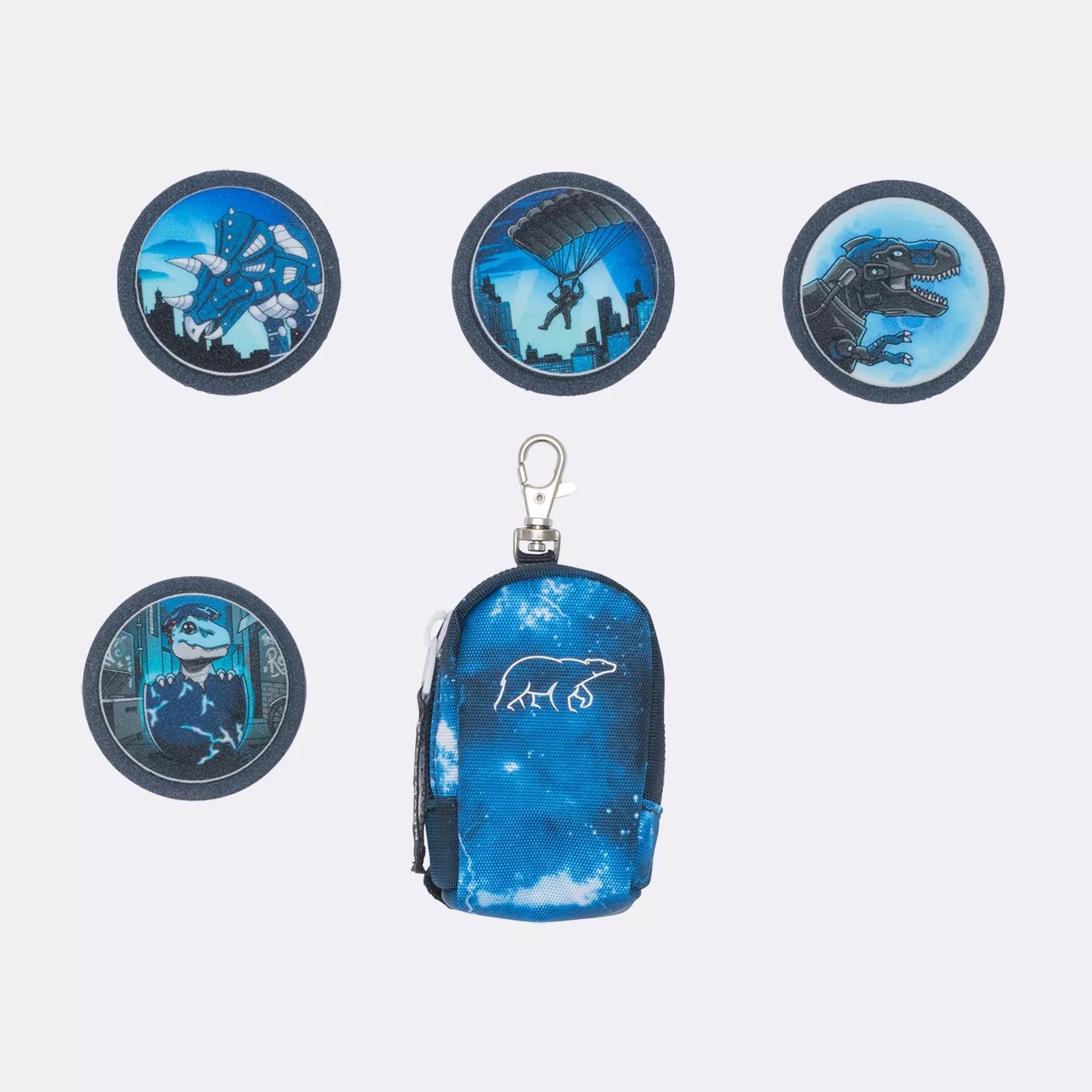 Beckmann Schulrucksack-Set Classic 6-teilig Tech Rex