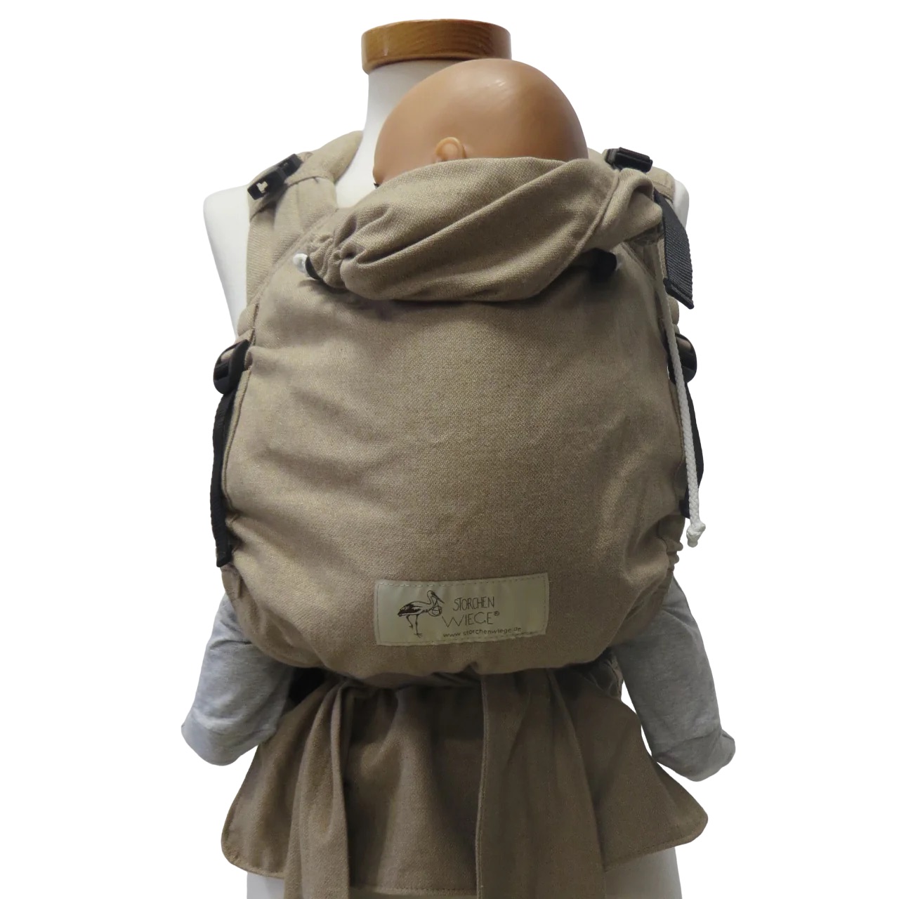 Storchenwiege BabyCarrier Sand
