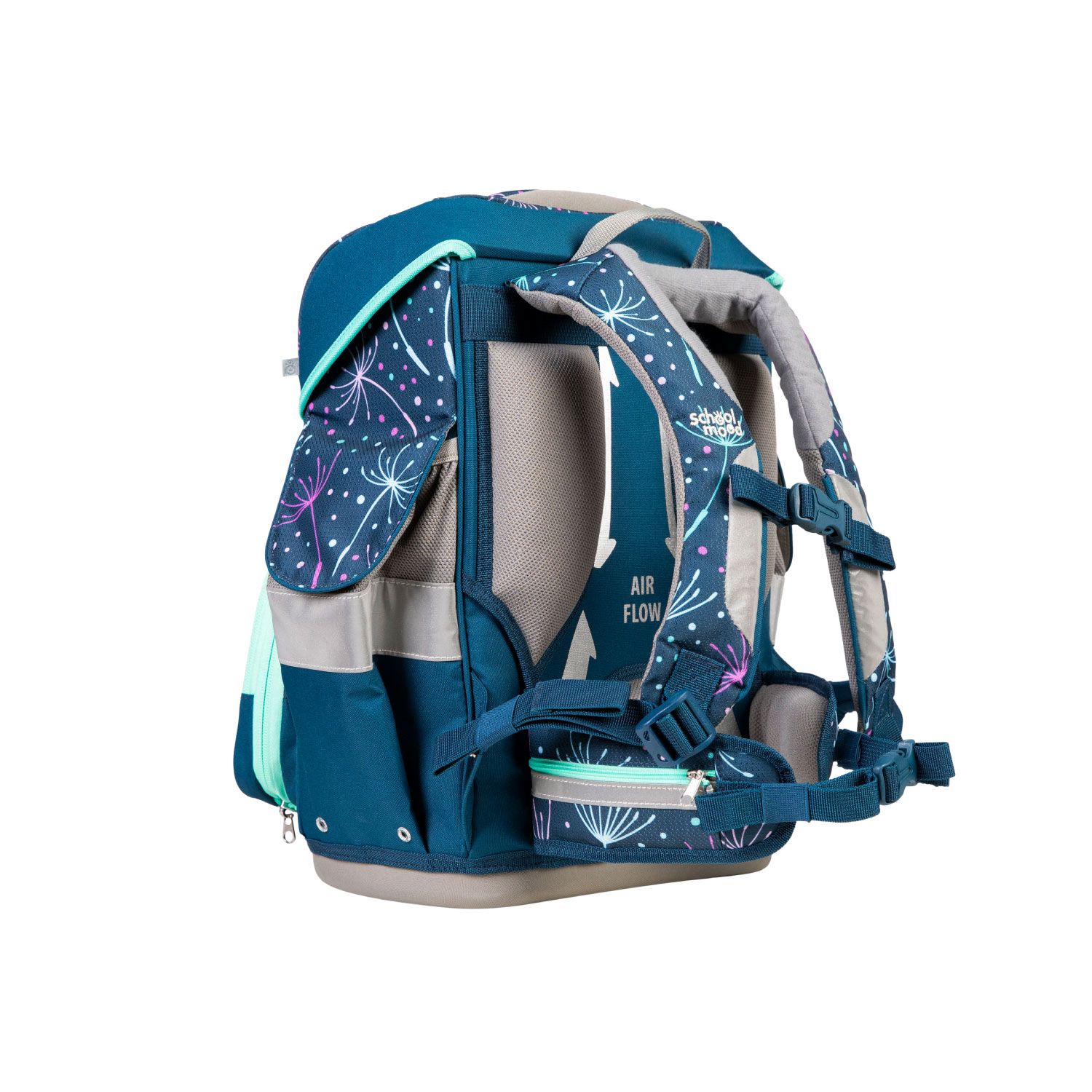 School-Mood Timeless Pro Schulranzen-Set 2025 7-tlg. Lina (Kätzchen)