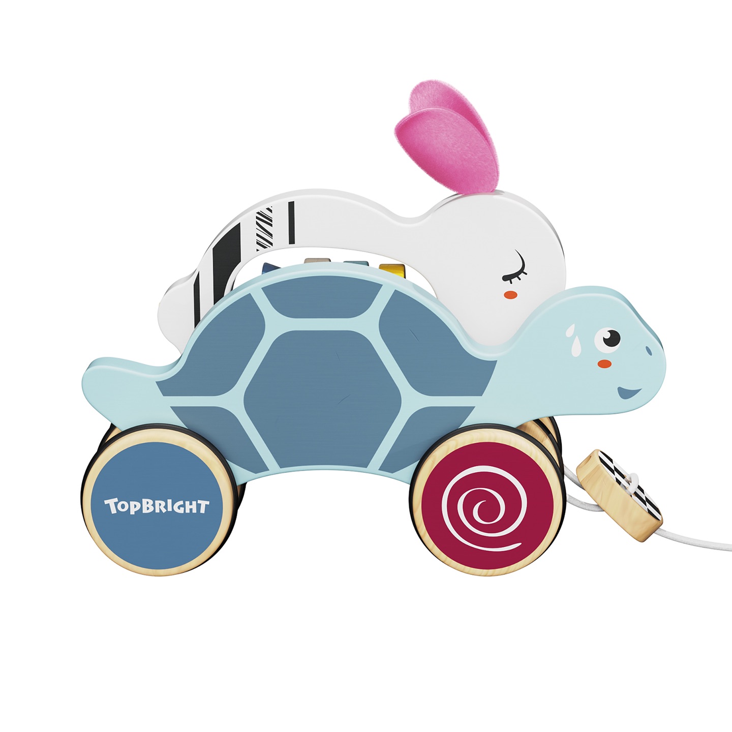 Topbright Der Hase und die Schildkröte Nachziehtier