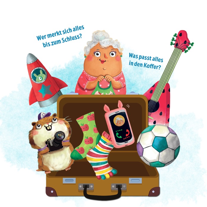 moses Spiele-Klassiker Ich packe meinen Koffer - Merkspiel