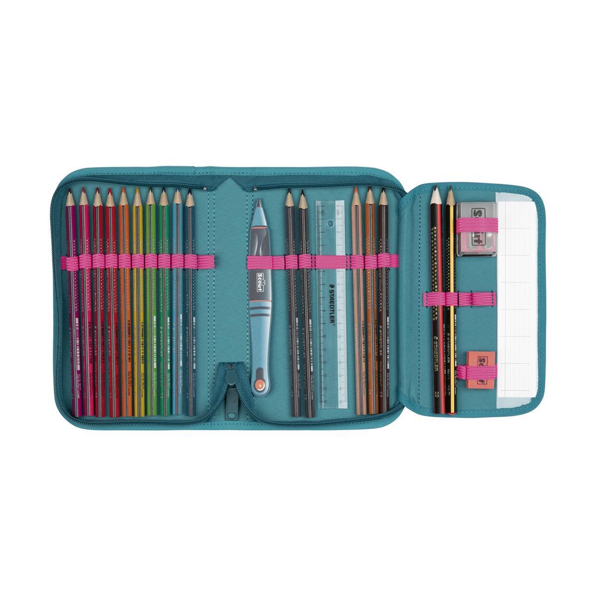 Scout Schulranzen-Set Neo 4.tlg. Happy Confetti Scout Schulranzenset Micro Happy Confetti