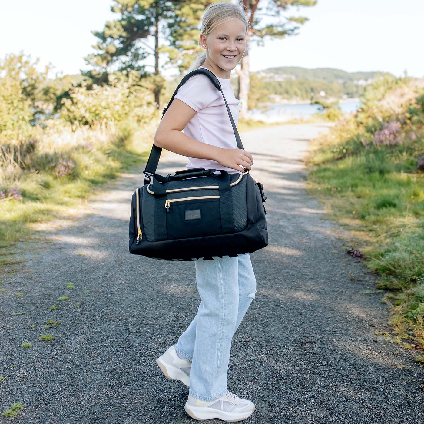 Beckmann Sporttasche Duffelbag Sport Black/Gold