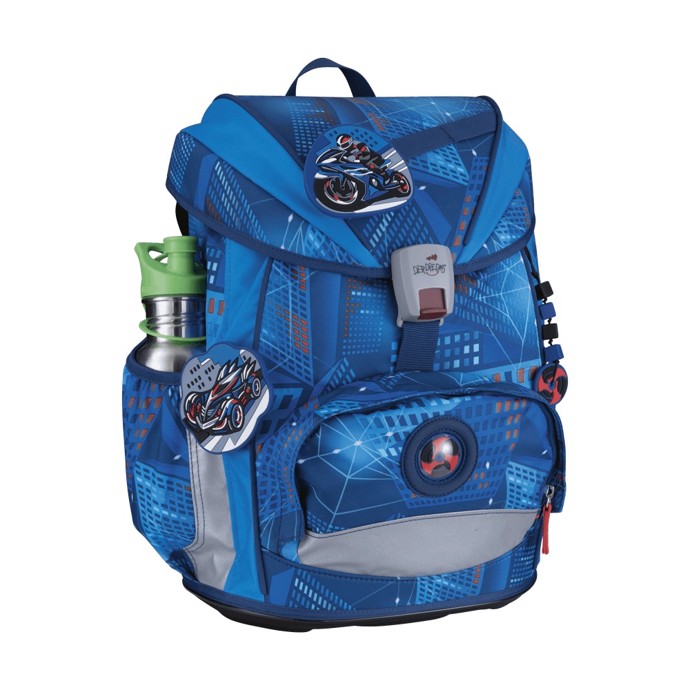 Der Die Das Schulranzen-Set Ergoflex Light 2025/2026 5 tlg. Turbo Speed Der Die Das Schulranzen-Set Ergoflex Light 2025/2026 5 tlg. Turbo Speed