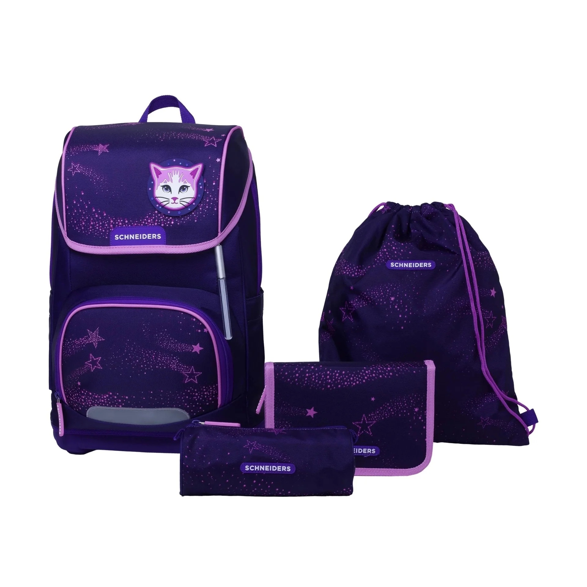 Schneiders Ergoplus Schulrucksack-Set 8-tlg. Flashlight Schneiders Ergoplus Schulrucksack-Set 8-tlg. Flashlight