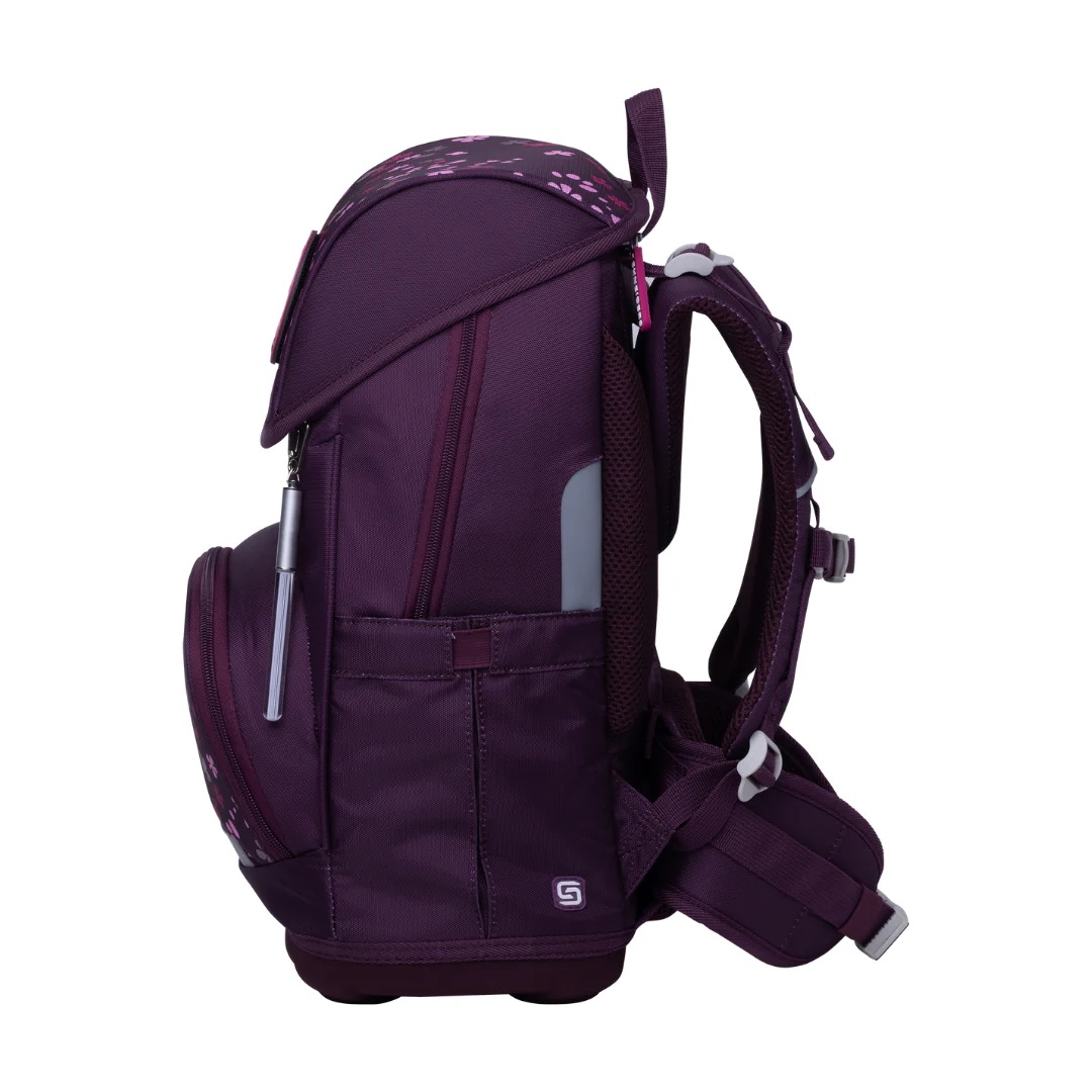 Schneiders Ergoplus Schulrucksack-Set 8-tlg. Berry Blossom Schneiders Ergoplus Schulrucksack-Set 8-tlg. Berry Blossom